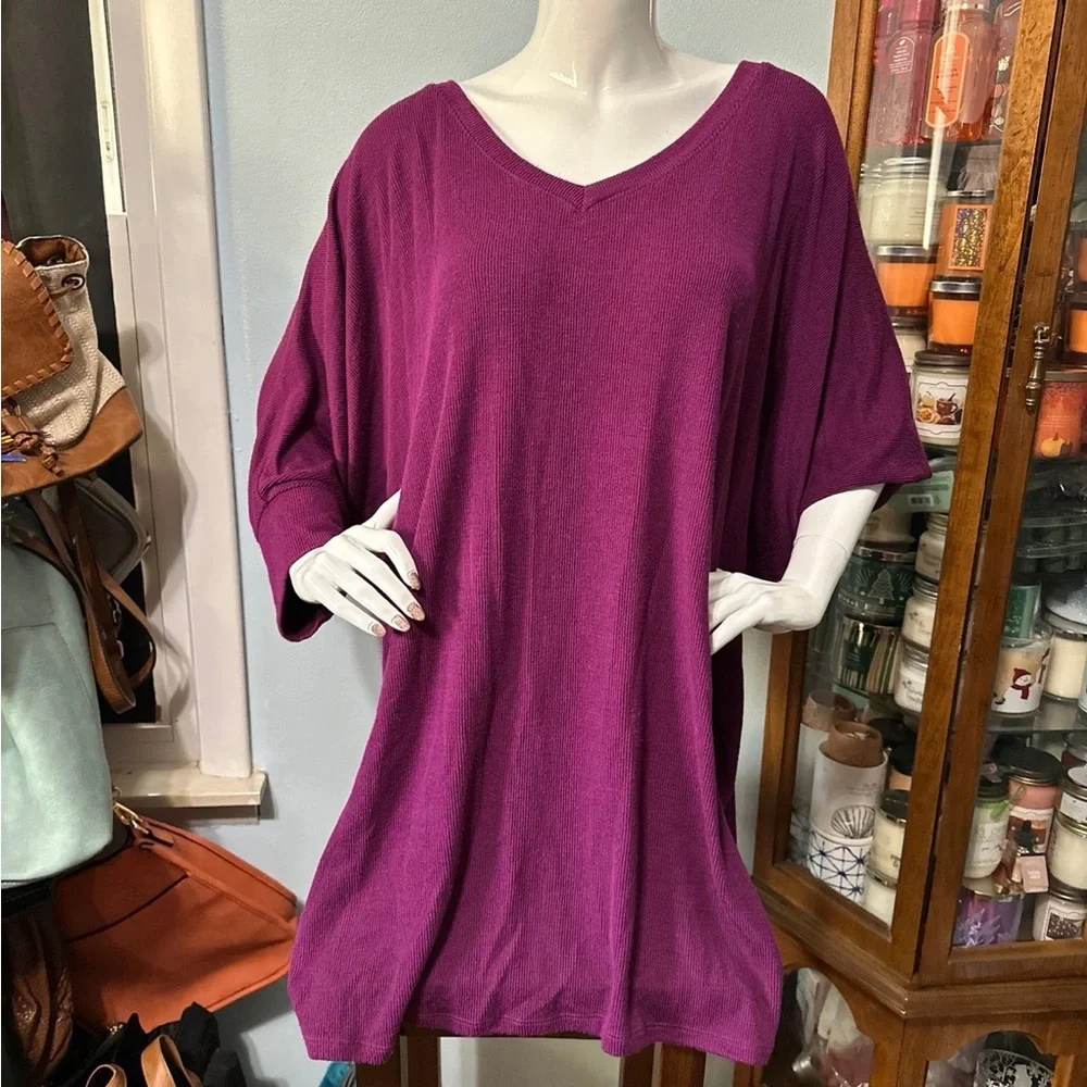 LuLaRoe Naomi Tunic 2XL - Picture 1 of 8